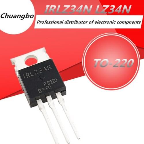 5pcs/lot IRLZ34N IRLZ34 LZ34N Power MOSFET TO-220 New spot