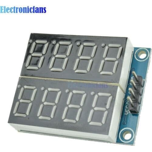 74HC595 74HC164 8 Bits 8-Bit Digit LED Nixie Tube Display Module Red Tube Board