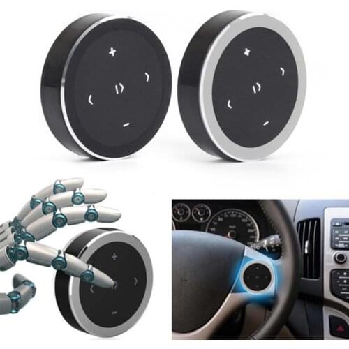 Wireless Car Steering Wheel Control Button For Car Radio Music Playing Playback Multimedia Remote Control Button Car Kit Styling