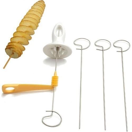 Buffer Twister Patates Dilimleyici Çubukta Patates Kızartma Pişirme Aleti Pratik Mutfak Gereci