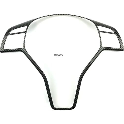 For Mercedes-Benz A B C E Cla Cls Gla Glk Class W176 W246 W204 W207abs silver car steering wheel frame decoration cover