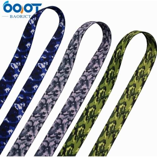 Double-Sided Camouflage Phone Cell Phone Ribbon 5/8"(16MM) 10Yards Bow Hat Costume Party DIY Decoration Materials M-21119-100