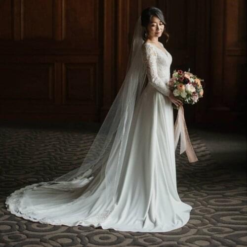 EVERBEAUTIES Long Wedding Dresses