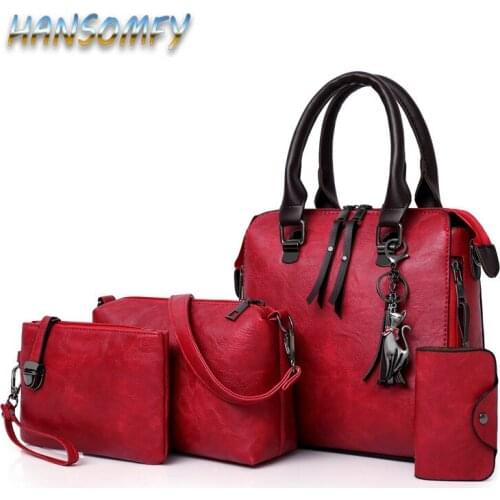 HANSOMFY PU leather bag ladies handbags women handbag designer handbag tasse lhigh quality woman bag famous sac a main LD-49