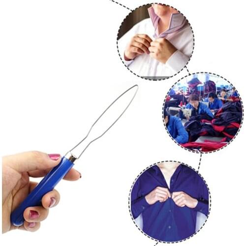 Hot Sale Clothes Shirts Pull One Hand Zipper Puller Helper Button Hook Assist Device Tool