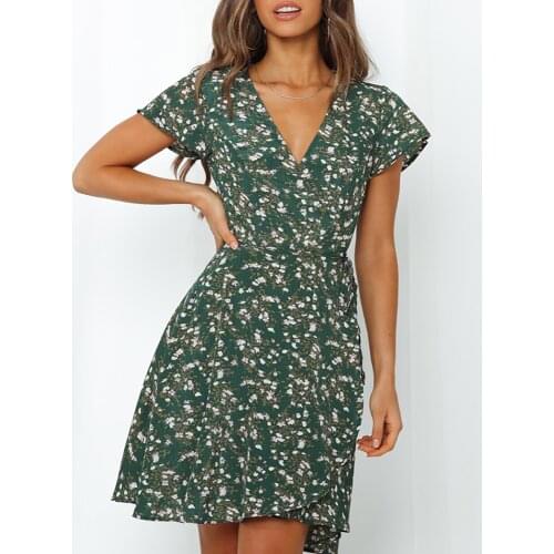 Летние платья с принтом MOARCHO China At AliExpress