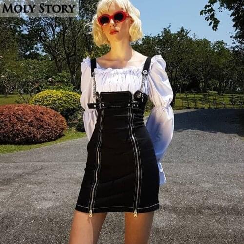 Женские юбки карандаш Moly Story China At AliExpress