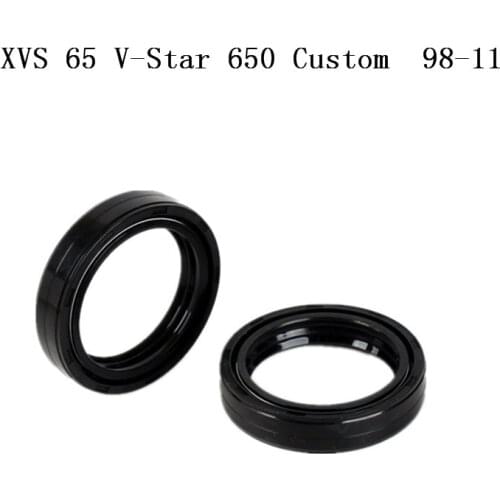 Motorcycle Part Front Fork Oil Seal Fit For Yamaha XVS 65 V-Star 650 Custom 1998-2011