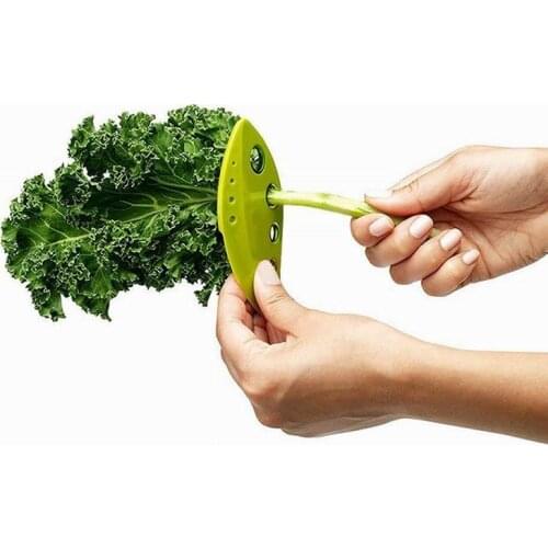 Wholesale 500PCS Vegetables Rosemary Thyme Cabbage Leaf Stripper Plastic Greens Stripper Looseleaf Rosemary Kitchen Gadgets