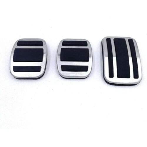 For Peugeot 308/308S/408/4008/5008 Internal Accessories Non-porous and Non-destructive Stainless Steel Throttle Brake Pedal