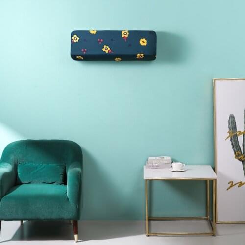 Air Conditioner Dust Cover Wall Hanging Indoor Household Conditioner Protector Waterproof All-inclusive Cloth Cover Home Decor
