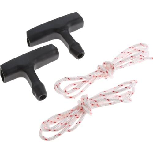 2 Sets Starter Handle Grip and Starter Pull Rope For STIHL MS170 MS180 MS181 MS210 MS211 MS230 MS250 017 018 021 023 Chainsaw