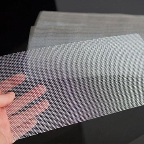 Mesh Front Fix Mesh Universal Repairing Mouldings Car Bumper Stainless Steel Grille Net Plastic Repair Fix Car Supplies