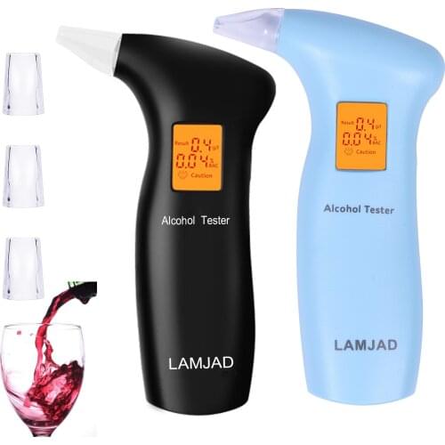 Alcohol tester measuring drunk driving detector blowing type special check alarm meter artifact exhaling drunk driving measuring