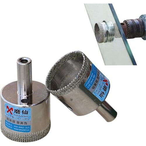 High Quality Diamond Drill Bit Tile Marble Glass Ceramic Hole Saw Drilling Bits for glass Diamond Drills For Power Tools durable