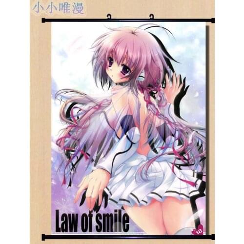 Japanese Decorative Pictures Anime Heavens Lost Property sexy girl Ikaros & Sohara Mitsuki Home Decor Wall Scroll Poster