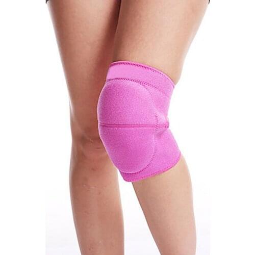 1PC Adult Dance Volleyball Women Knee Pads Sports Safety Knee Support Thickened Sponge Protection Pressurized Knee Brace Wrap n