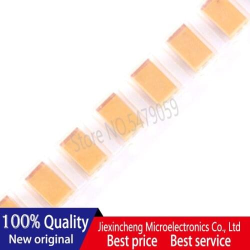 10PCS Tantalum Capacitor Type D 6.3V 10V 16V 20V 25V 35V 50V 4.7/10/47/50/100/470UF D7343