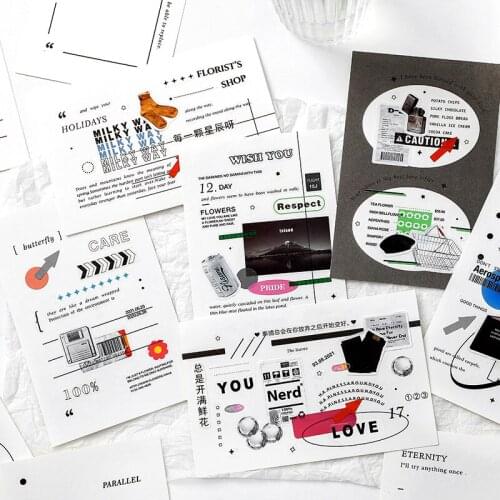 4PACKS/LOT leave light on paper series creative fresh notes paper memo pad