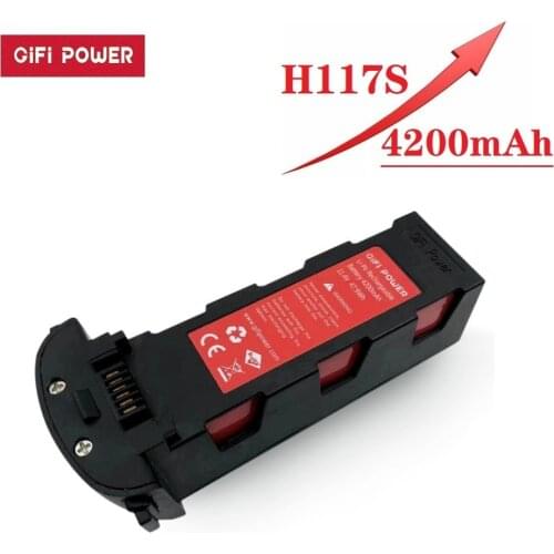 Upgrade 11.4v 4200mAh Battery for Hubsan H117S Zino GPS RC Quadcopter Spare Parts 11.4V Battery For RC FPV Racing Camera Drones
