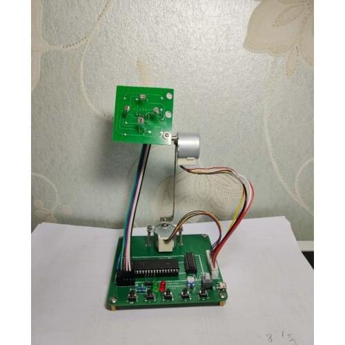 Solar Automatic Light Tracker, 51 Single-chip Microcomputer, Double Axis, Physical Plus a Full Set of Information