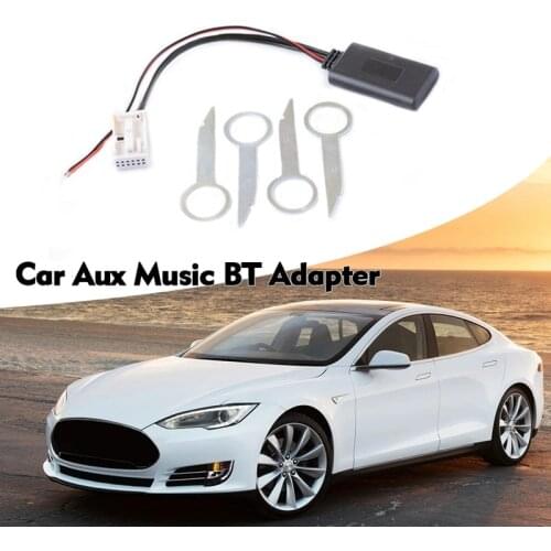 Car Aux Music BT Adapter for Au-Di A4 B7 TTs TT A8 R8 A3 A2 Six-Disc CD Player AUX in with Disassembly Tool