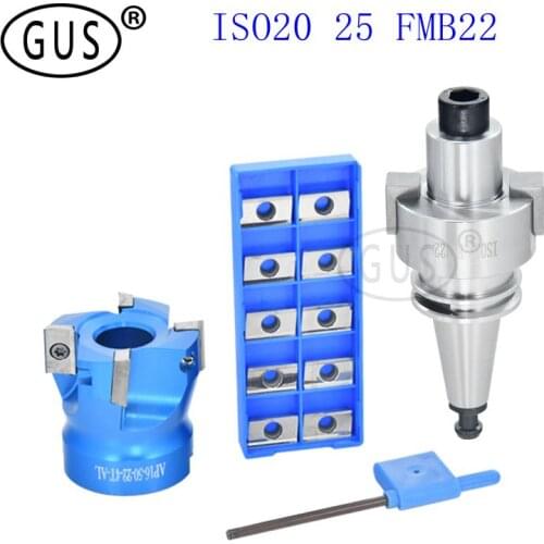 Quickly change tool holder holders ISO20 ISO25 face mill FMB22 + Aluminum 400R + 1604 CNC tool Milling face mill Tool Holder for