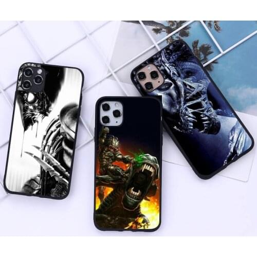 Alien Vs Predator Phone Case for iphone 12 11 Pro Mini XS MAX 8 7 6 6S Plus X 5S SE 2020 XR cover