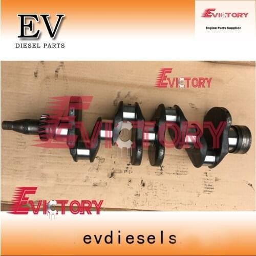 For Kobelco Excavator engine overhaul K4M crankshaft forging steel