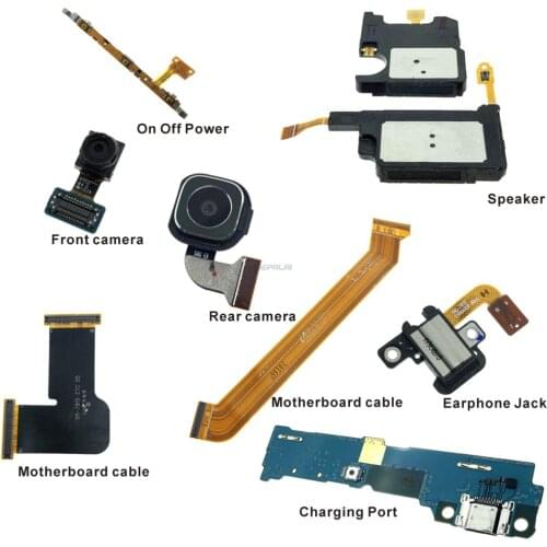 For Samsung Tab S2 T810 T813 T815 T819 T817 Flex cable On Off Power Sensor LCD speaker camera Earphone Jack part Charging Port