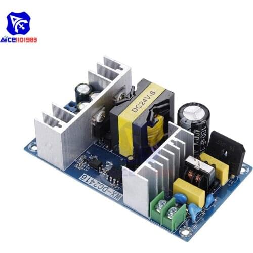 Diymore AC 100-240V to DC 24V 6-9A Switching Power Supply Module 150W High Power Industrial DC Power Supply Bare Board