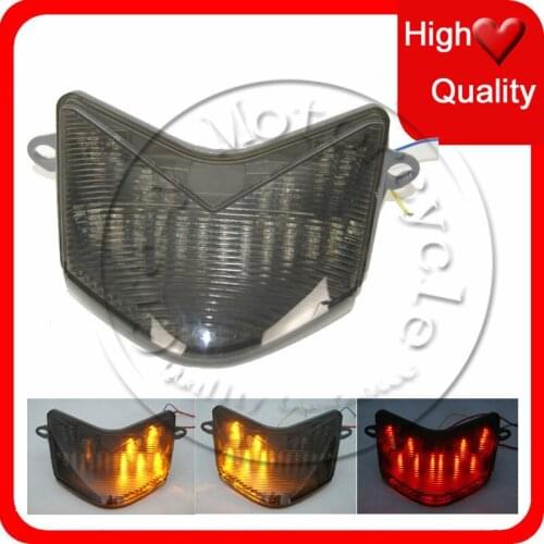 Motorcycle LED Brake Tail Light Turn Signal For KAWASAKI NINJA 636 ZX 6R 6RR Z750S ZX6R 2005 2006 ZX10R ZX1000 06-07 TailLight