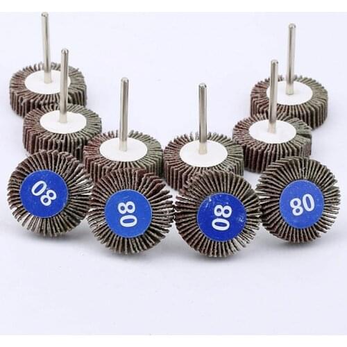 Sanding Wheel Kit Replacement Parts Grinding Flap Disc Rotary Tools 80 Grit