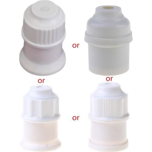 E27 Plastic Hanging Lamp Thread Base Screw Light Bulb Ceramics Socket Holder Flame Retardant Durable Safe Non Electric leakag