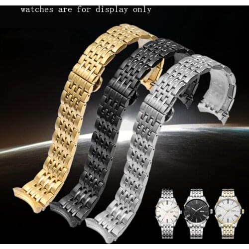 Replacement Strap For CITIZEN NH8330/8350/8354 Series Stainless Steel Watchband 22mm Silver Black Golden Mens Bracelet