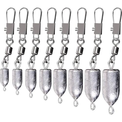 Water Fishing Sinker Bullet Weights Fishing Tackle Accessories Pesca Sinker Lures for 10g/15g/20g/25g