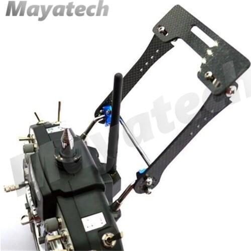 Glass Fiber FPV Holder Mount Bracket For 7 8 inch Monitor Displayer Futaba JR Wfly RC Controller Transmitter