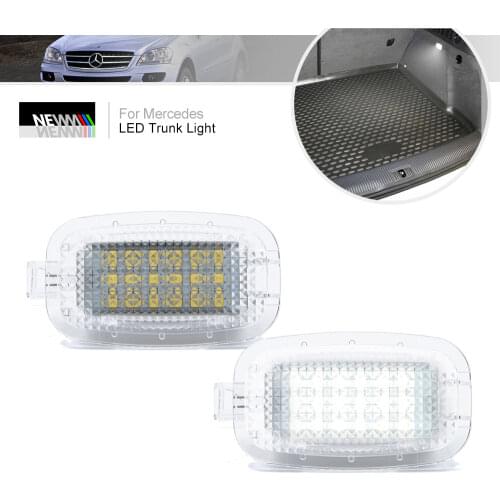 2X LED Car Door Courtesy Luggage Footwell Shadow Lights For Mercedes/Benz W204 W216 W217 W221 R230 C197 W212 W169 Canbus