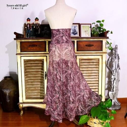 Traditional Spanish Flamenco Dance mesh Dress For Girls Classic Flamengo Gypsy Style Skirt Bullfight Festival Ballroom DTT14