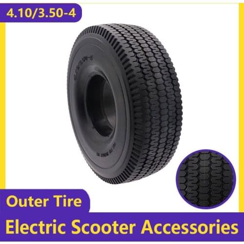 4.10/3.50-4 Solid Tire 4.10/3.50-4 Explosion-proof Tyre 10 Inch Outer Tire Solid Tire Fit Warehouse Car Electric Scooter Tyre