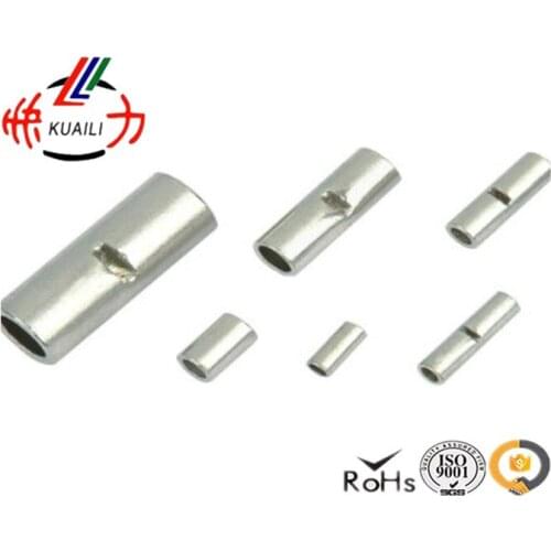 10pcs Non-Insulated Butt Connectors Electrical Splices BN38