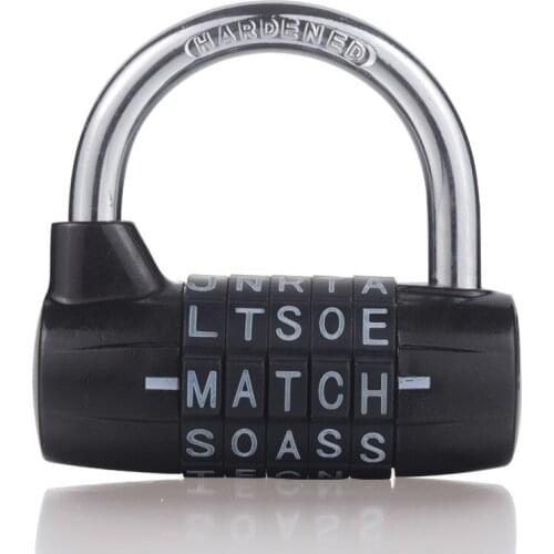 5 Digit Combination Lock Code Number Security Drawer Cabinet Padlock Safety Luggage Toolbox Closet Gym Bicycle Travel Lock