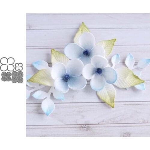 Flowers Metal Cutting Dies for Scrapbooking Mold Cut Stencil Handmade Tools DIY Card Make Mould Model Craft Decoration New 2021