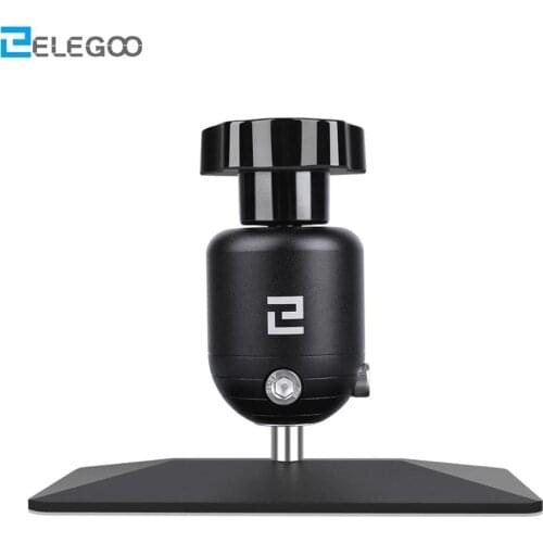 ELEGOO 3D Printer Building Plate Mars Mars Pro LCD 3D Printer Parts with Anti-Slip Hexagon Socket Screws CNC Turning CD Pattern