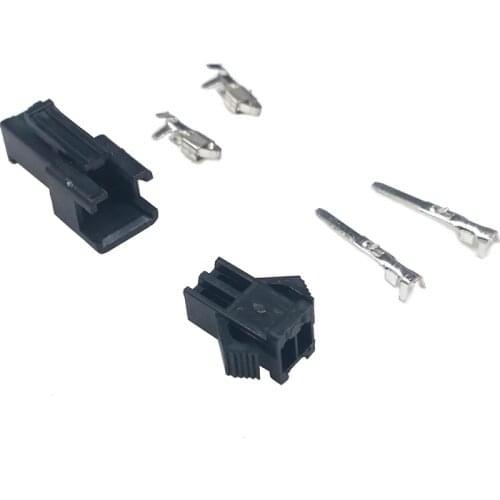 10 kit SM 2.54MM male and female socket + terminal set splicing terminal jack connector SM-2P SM-2R JST SM2.54 2/3/4/5pin