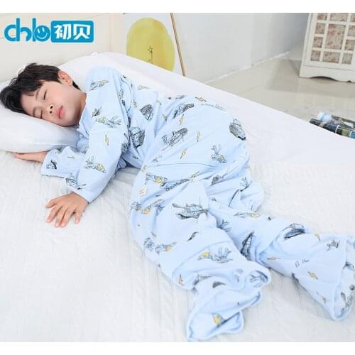 Summer High Quality and Super Soft 100% cotton Thicken Baby Split legs baby Sleeping Bags