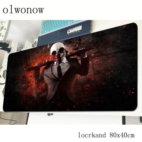 Payday mousepad 800x400x3mm Boy Gift gaming mouse pad gamer mat Personality game computer desk padmouse keyboard play mats