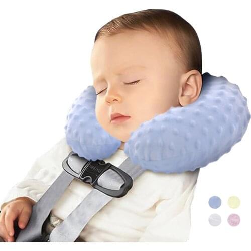 Baby Pillow Newborn Sleeping Travel Inflatable Mutifunctional U Shape Pillow Neck Protection Room Decoration Protector Pillow