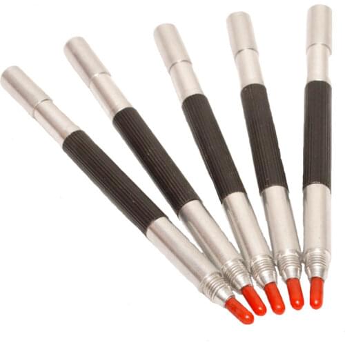 Portable Alloy Double-headed Tip Scriber Pen Marking Engraving Tools Glass Ceramic Marker Carving Tools Woodworkers Gouge
