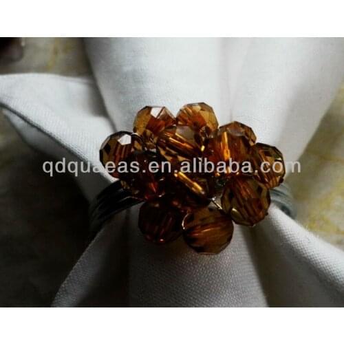 Aliexpress sold beaded wedding napkin ring